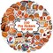 120 Pcs Basketball Stickers Cute Basketball Sticker Waterproof Vinyl Sticke for Water Bottles Laptop Skateboard Luggage Computer Stickes for Teens Girls Kids